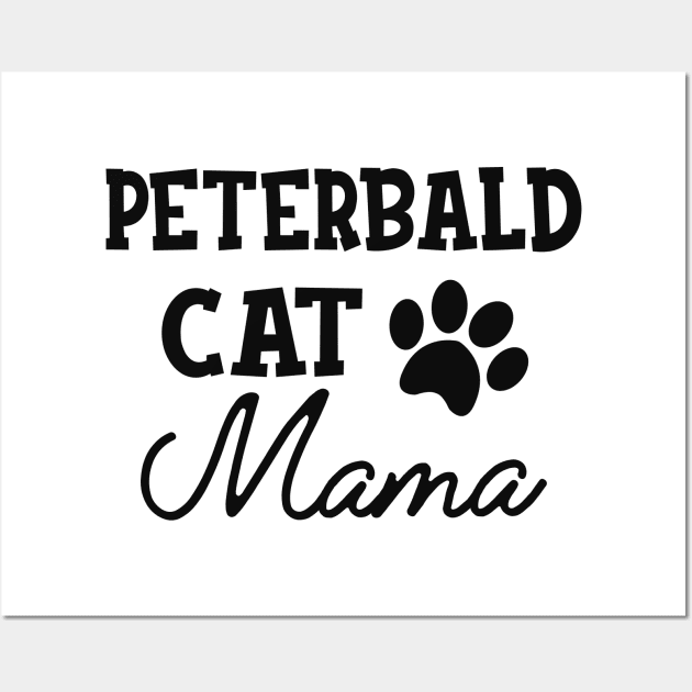 Peterbald Cat Mama Wall Art by KC Happy Shop